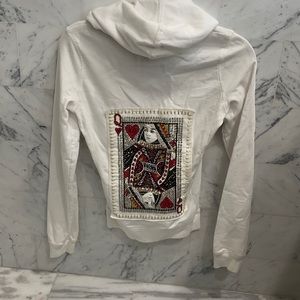 Twisted heart (for Wynn) queen of hearts S hoodie